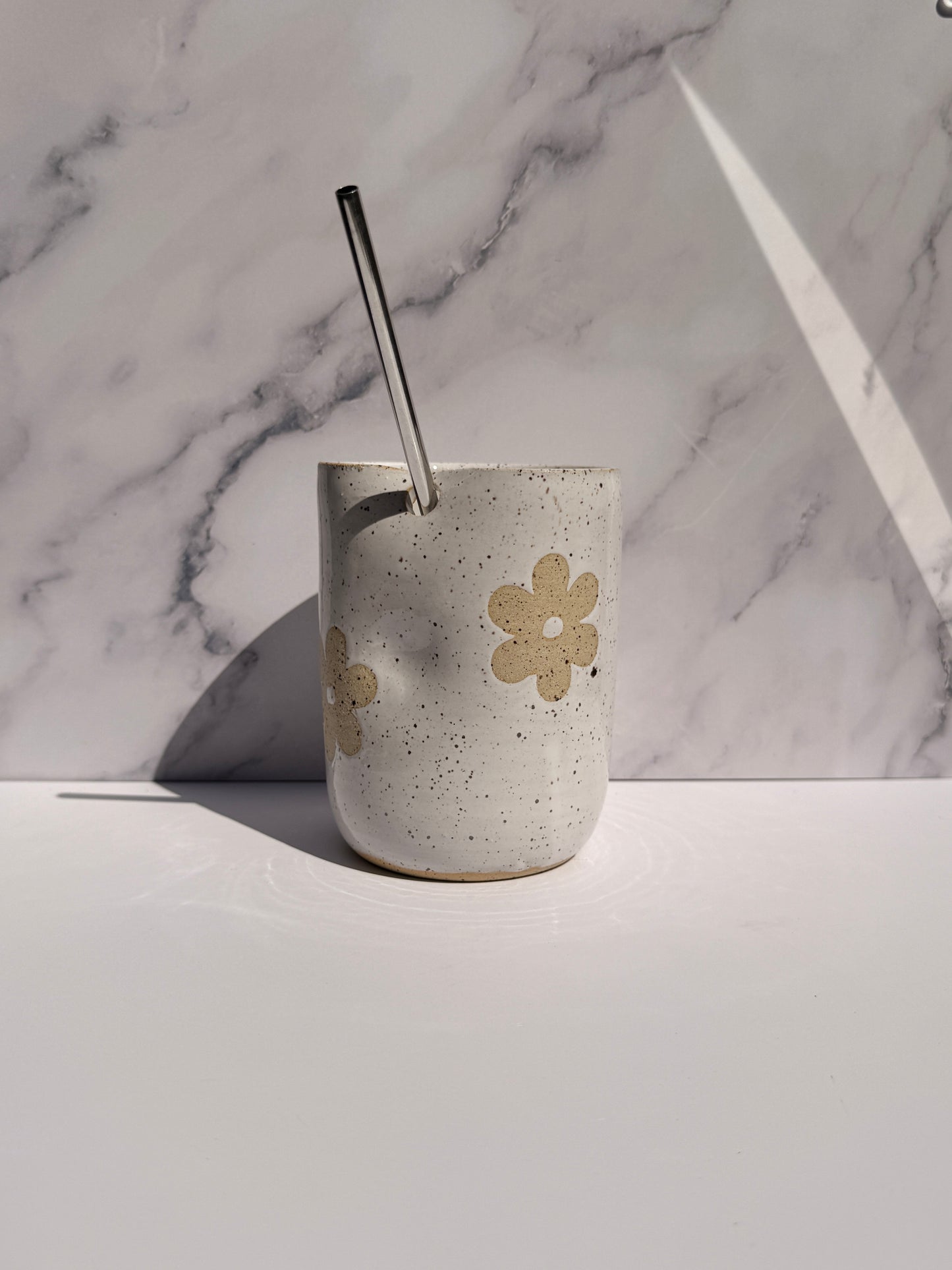 Daisy Straw Cup