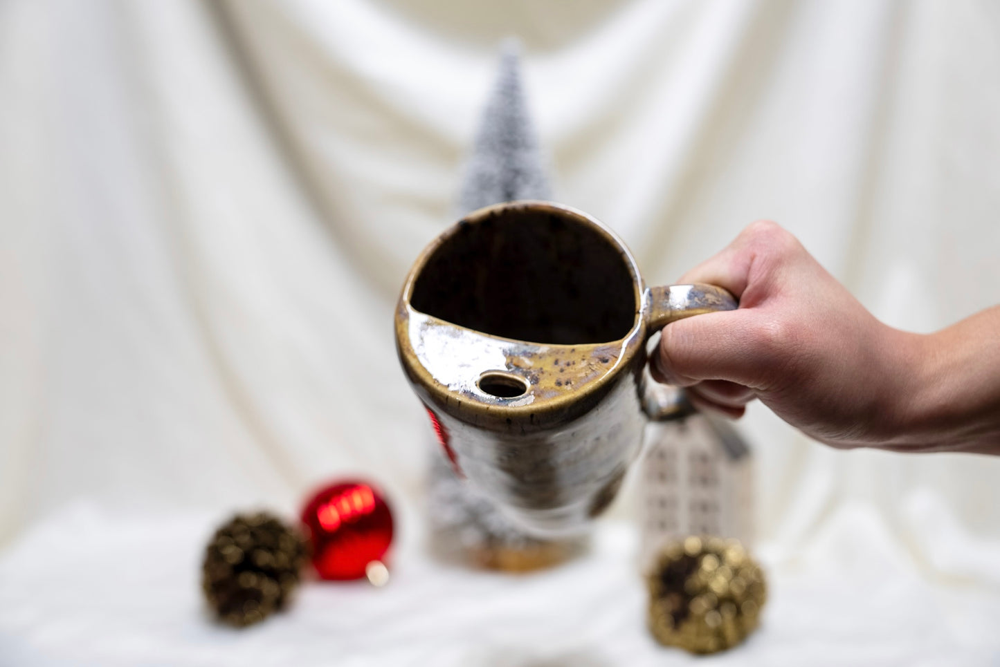 Winter Twilight Travel Tumbler