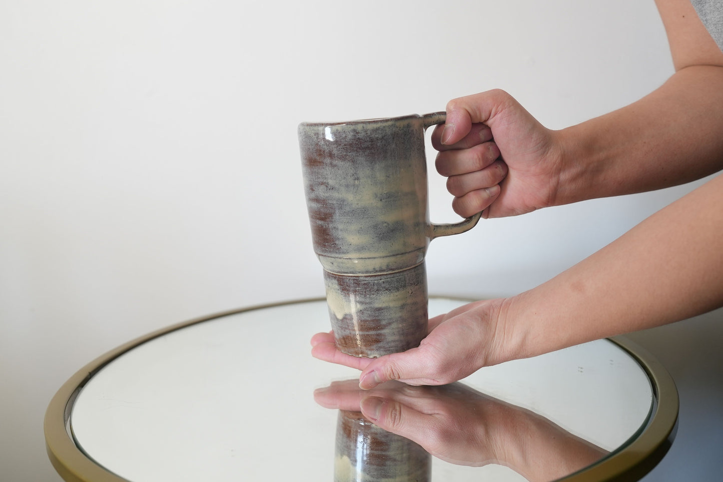 Maple Drift Tumbler Mug
