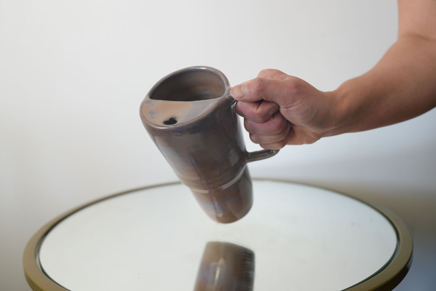 Amber Glaze Tumbler Mug