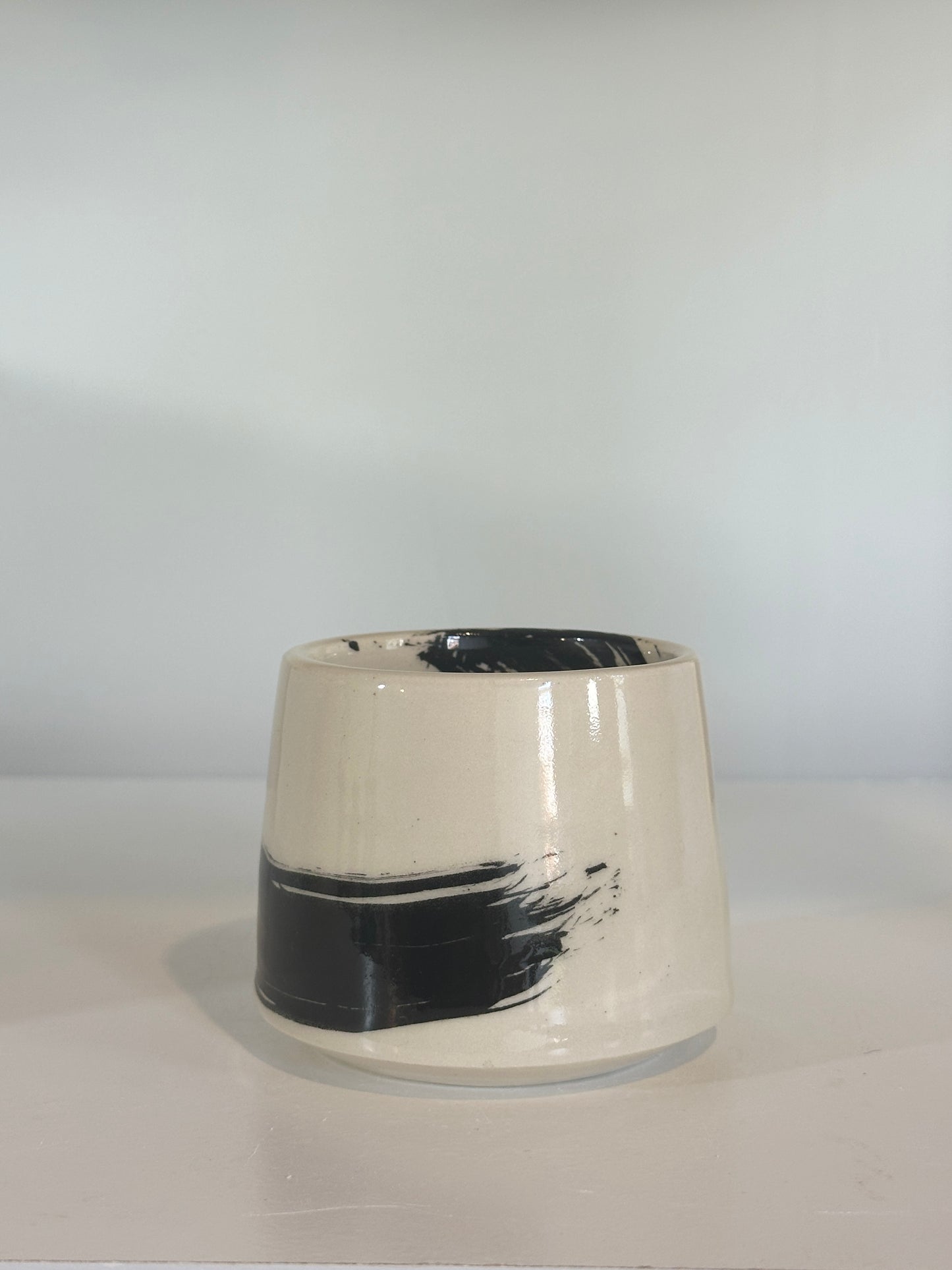 Black Stroke Coffee Cup