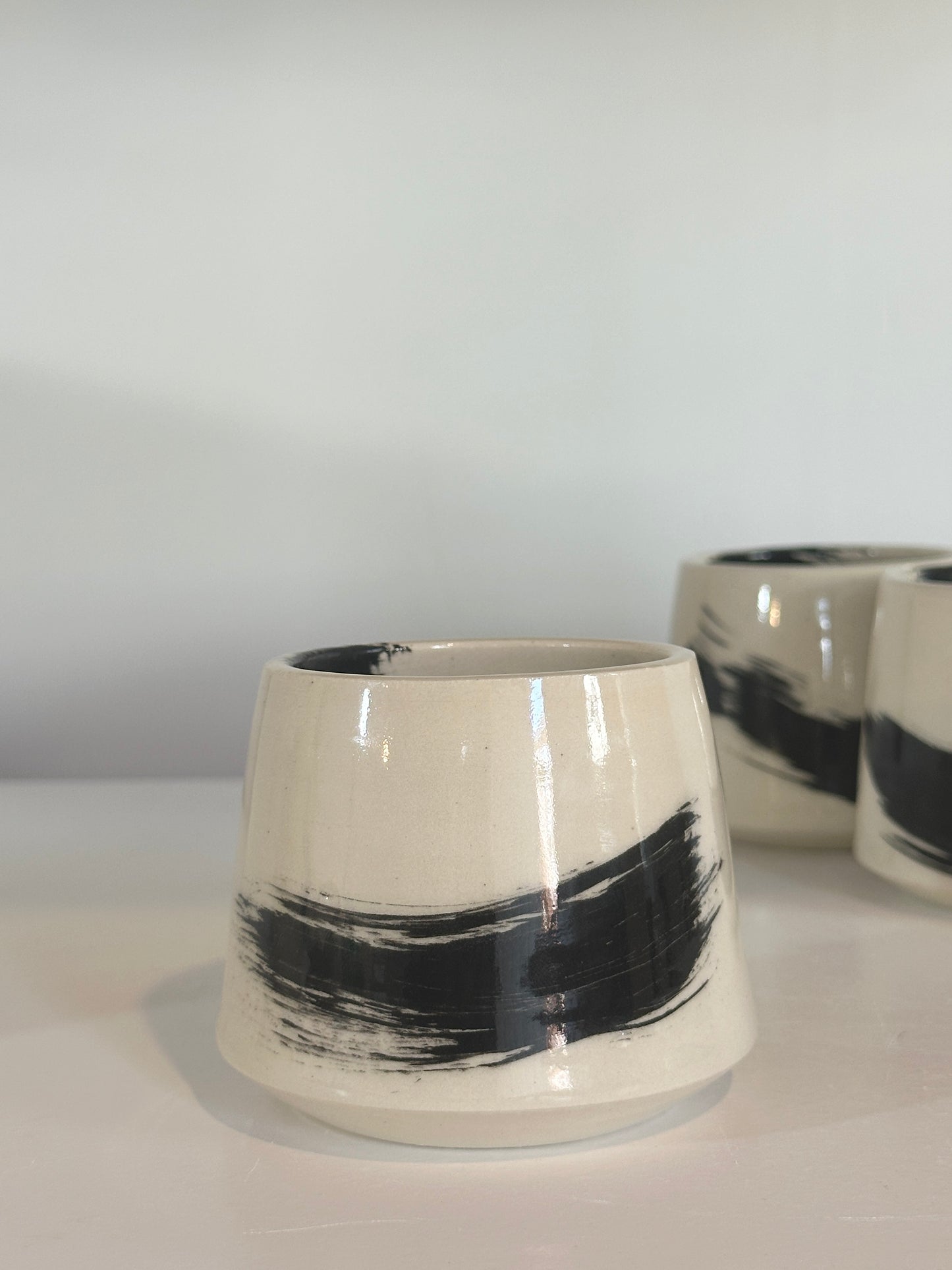 Black Stroke Coffee Cup