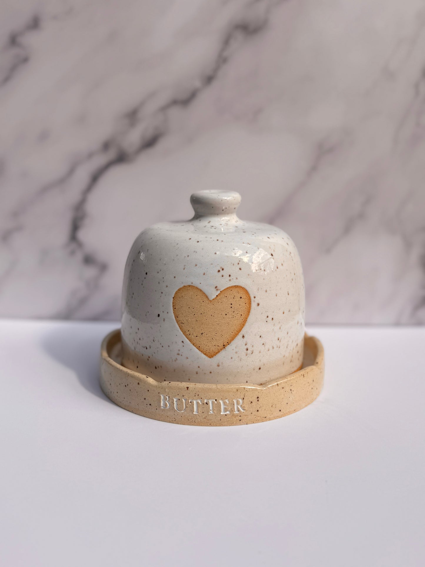 Heart Butter Dish