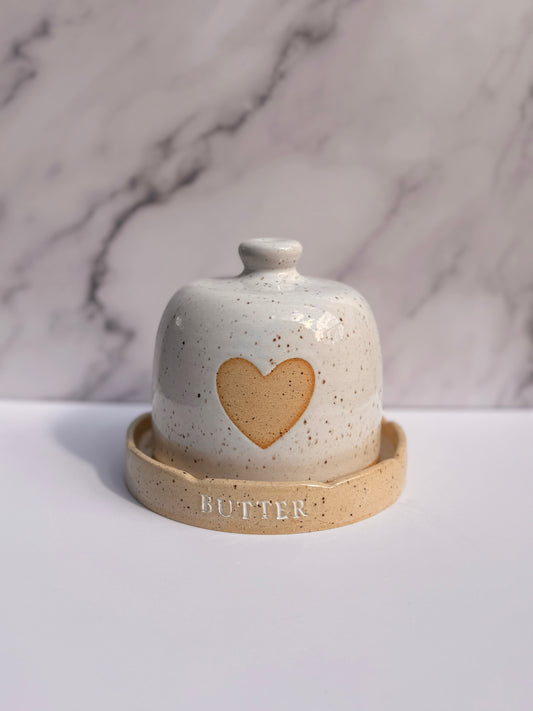 Heart Butter Dish