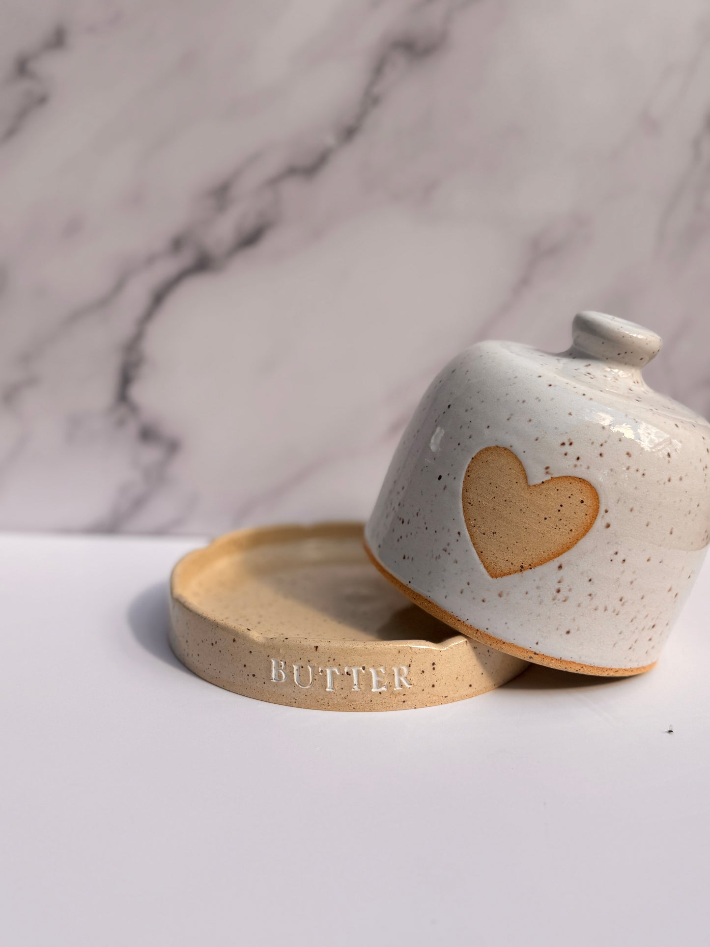 Heart Butter Dish