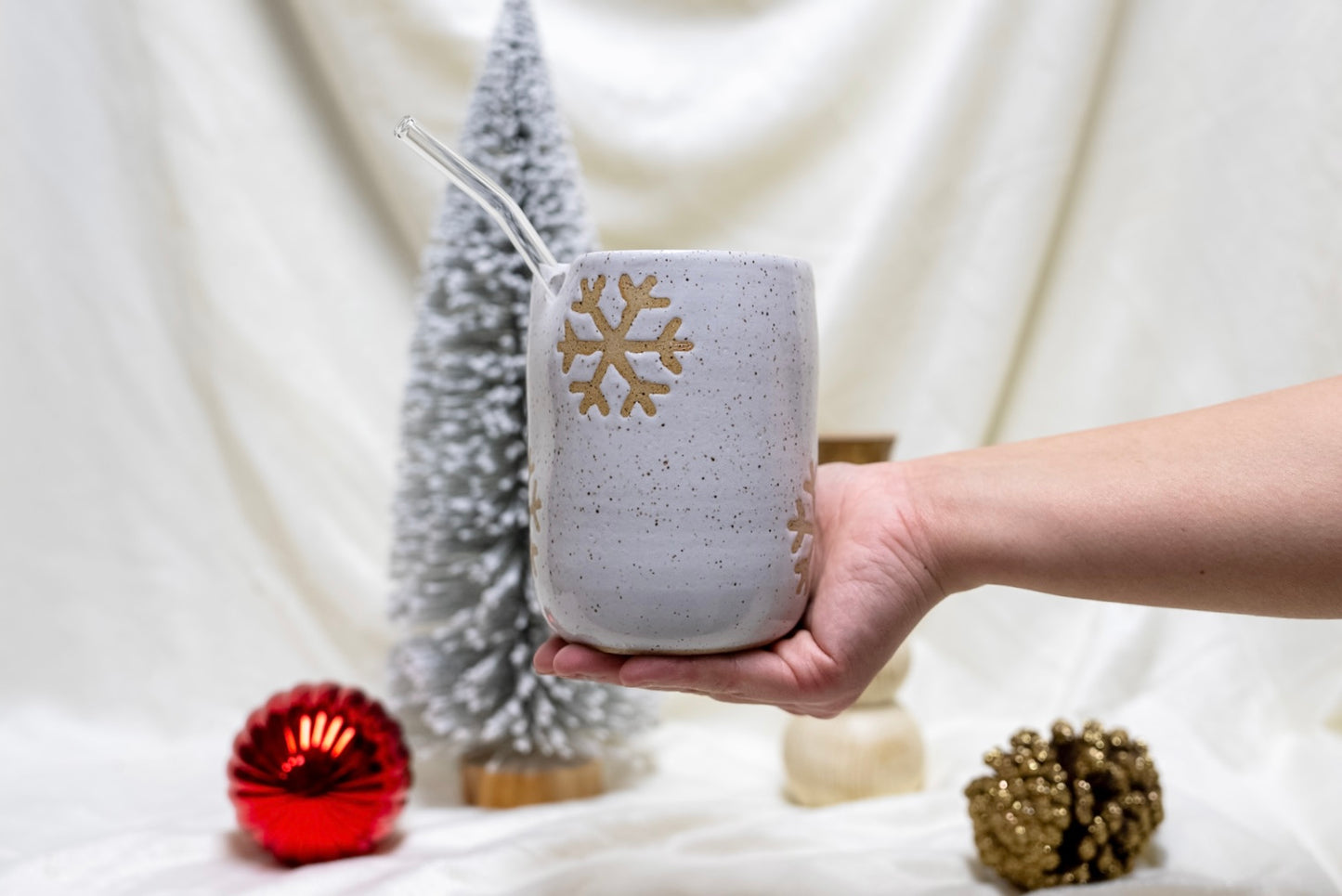 Frostflake Straw Cup