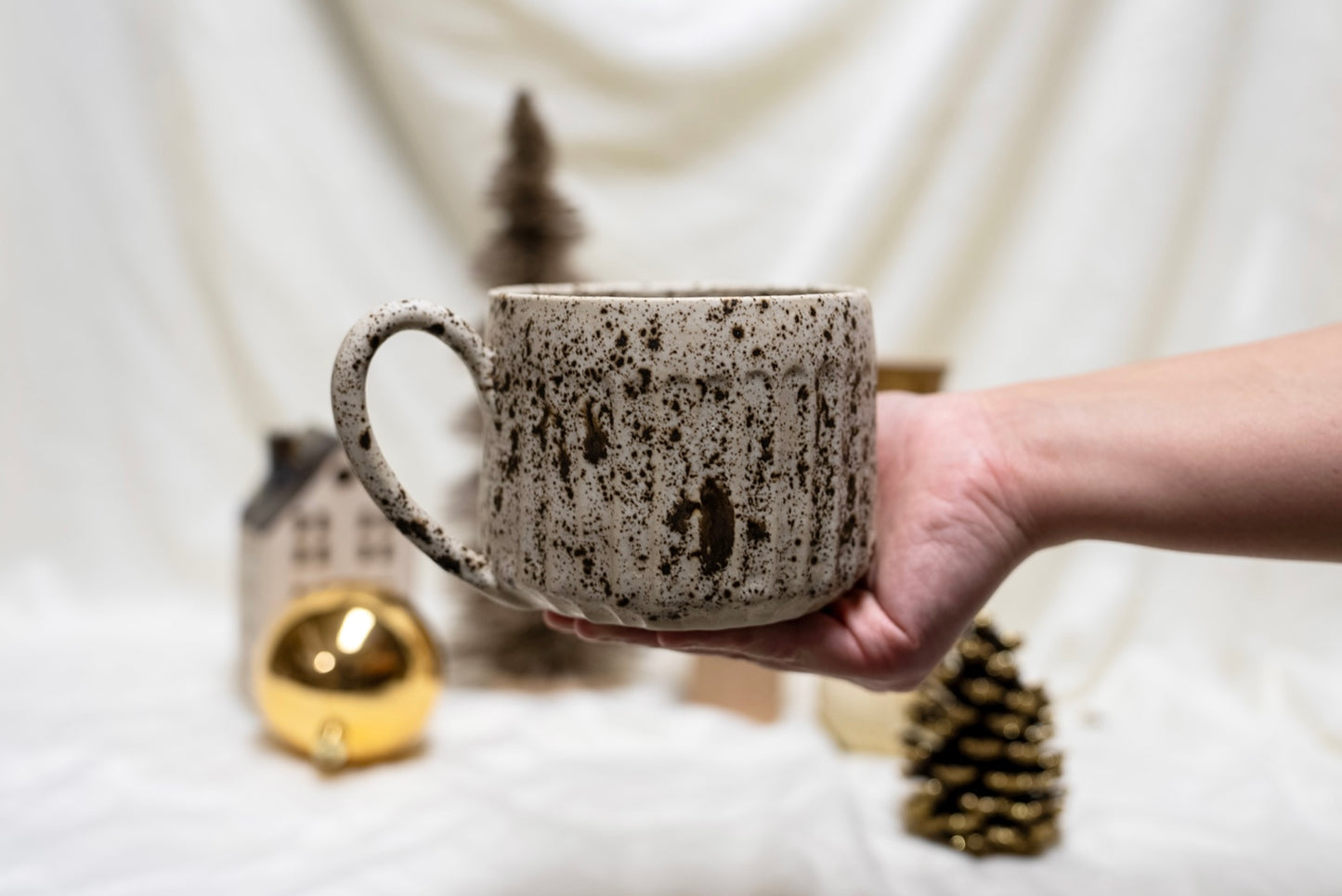 Speckled Stone Mug