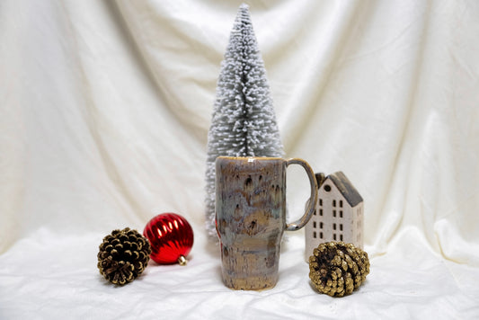 Winter Twilight Travel Tumbler