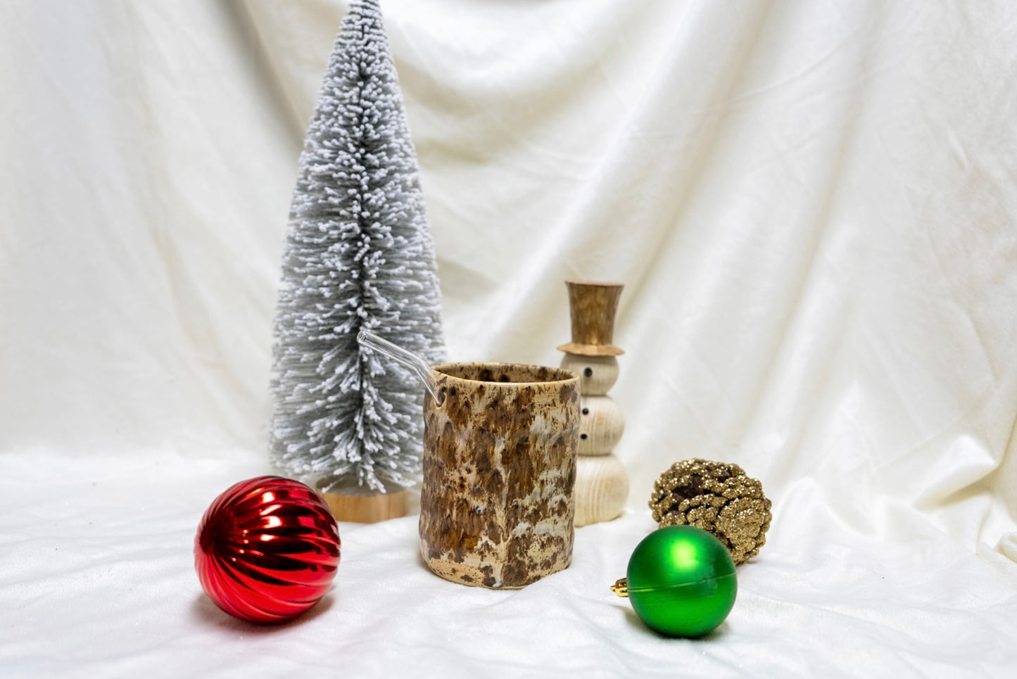 Mocha Drip Straw Cup