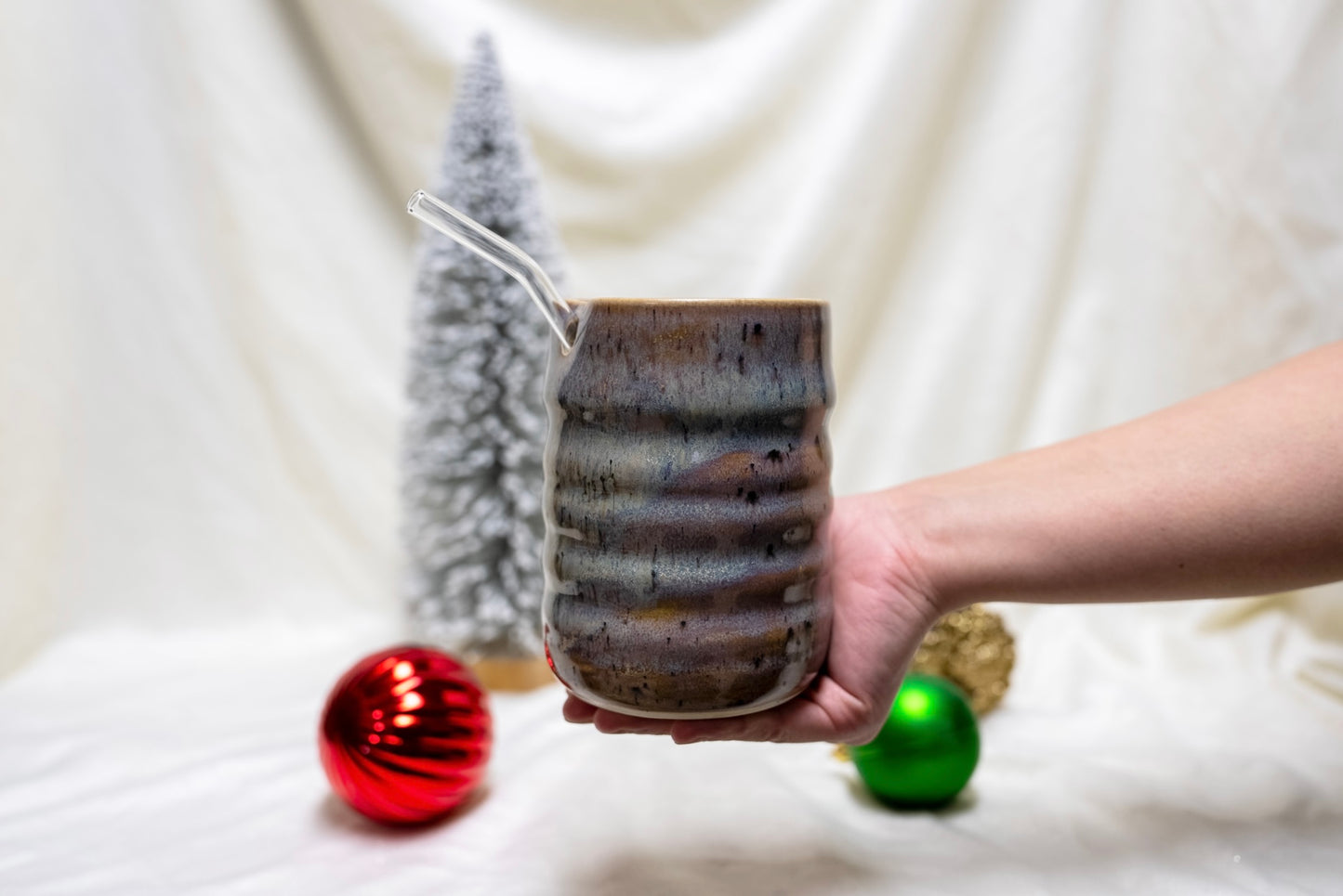 Winter Twilight Straw Cup