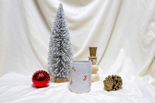 Candy Cane Lane Straw Cup