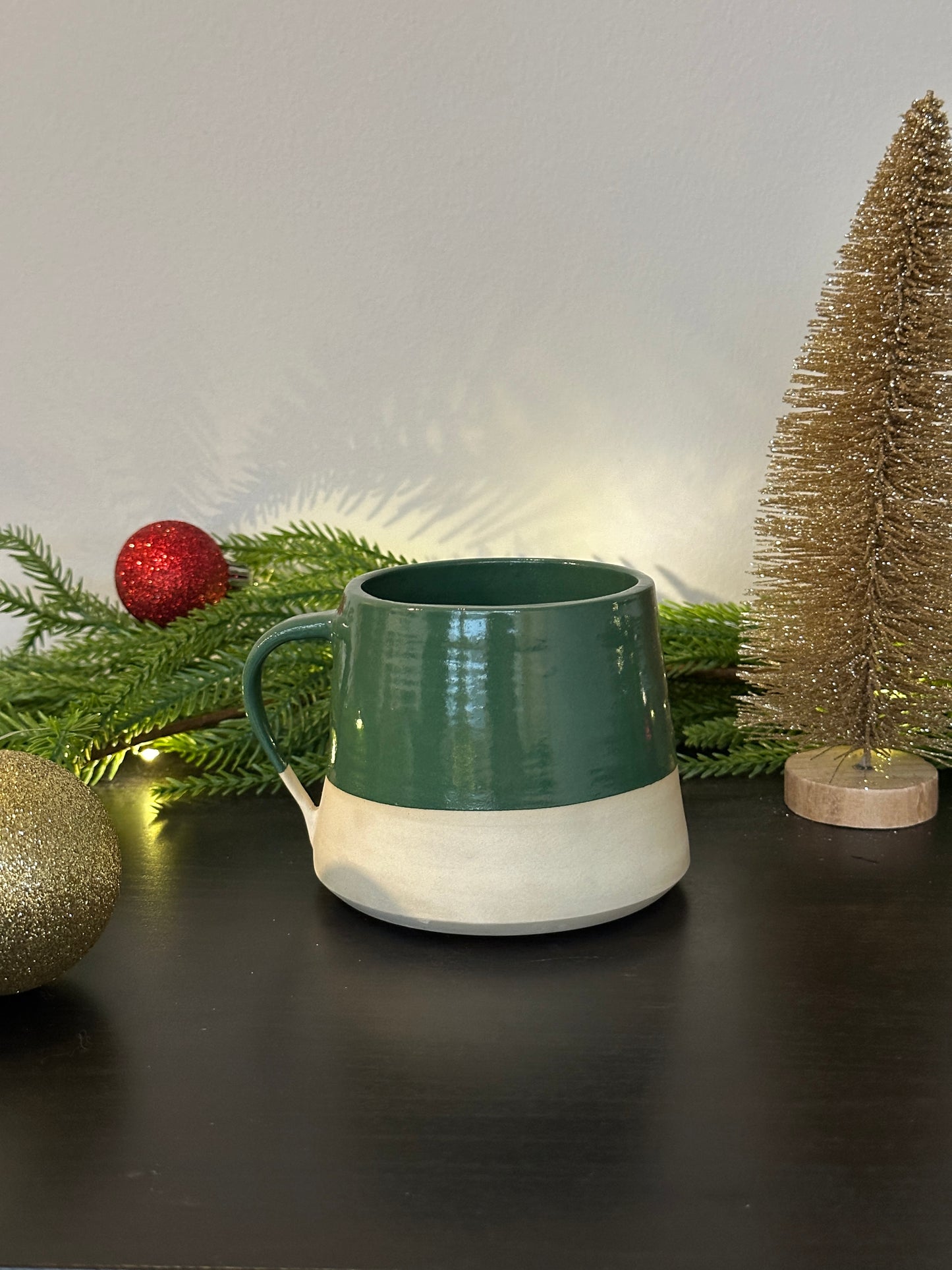 Emerald Green A-Line Mug