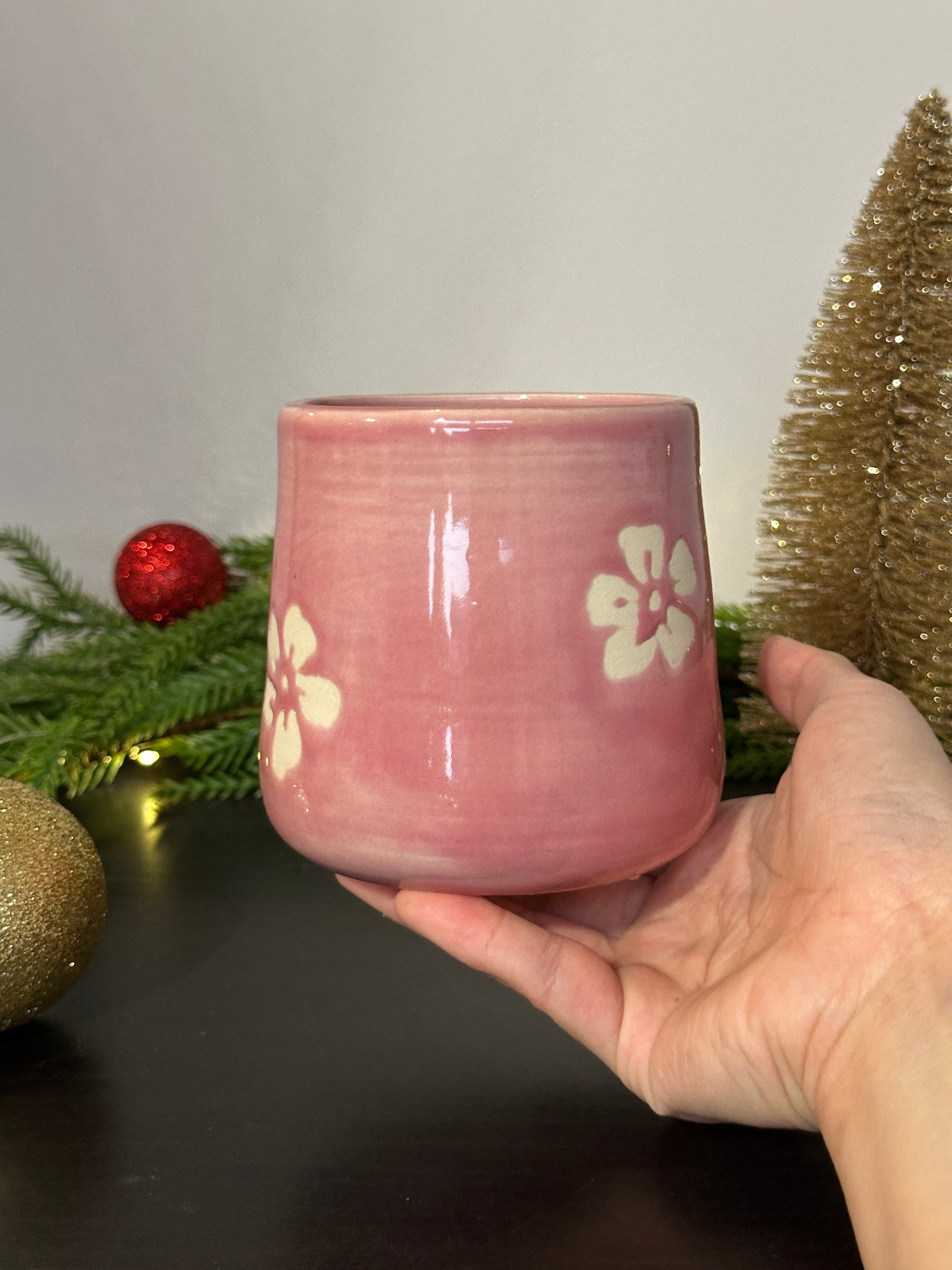 Cherry Blossom Pinch Cup