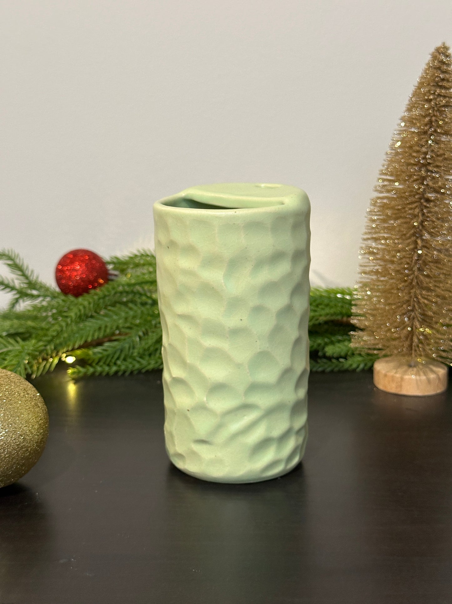 Wintergreen Crackle Travel Cup